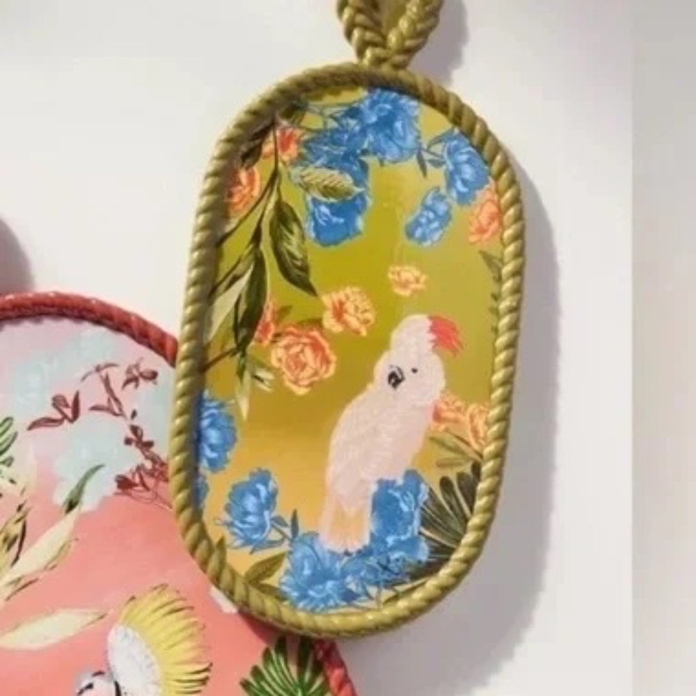 NWT Anthropologie Pluma Bird Stoneware Cheese Cutting Board Small - Picture 3 of 3